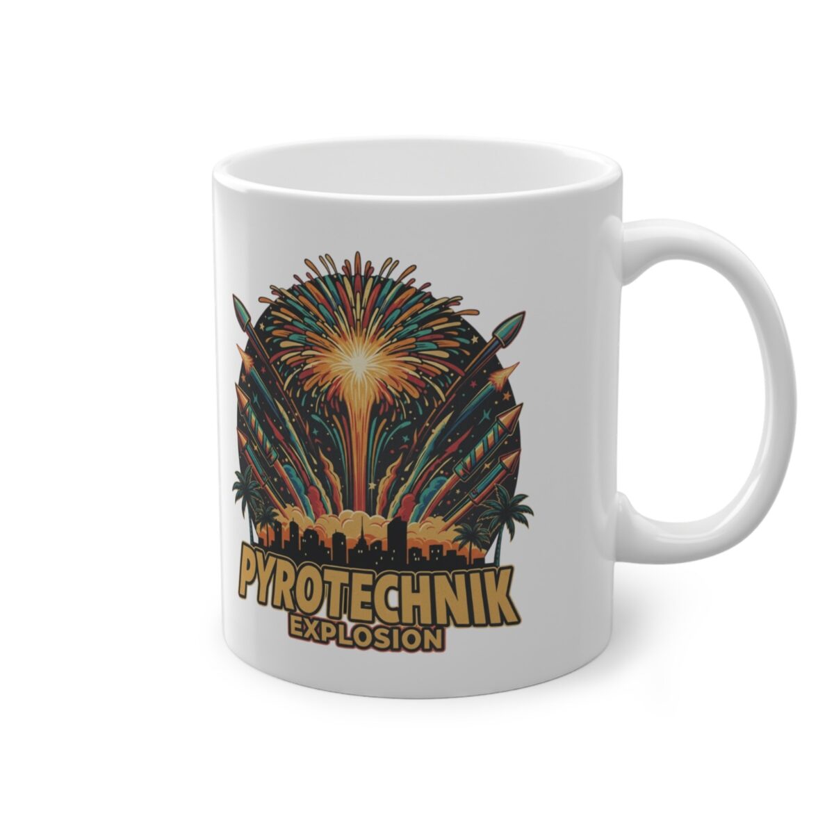 Tasse mit Pyro-Style 330ml – Bild 3