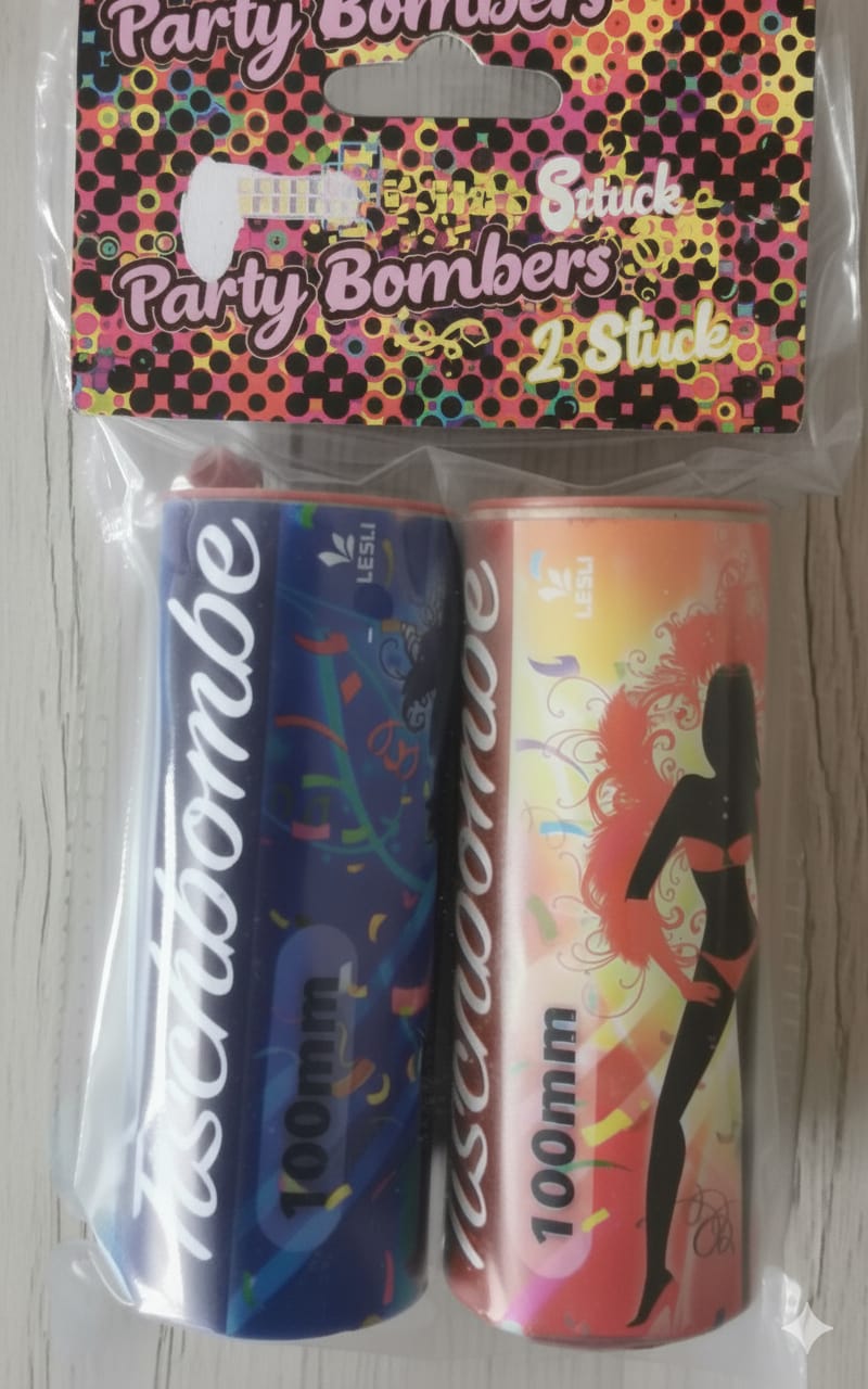 Party Bomben 2er Set (LESLI)