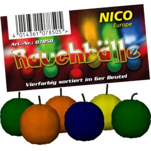 Rauchbälle 6er Beutel (NICO)