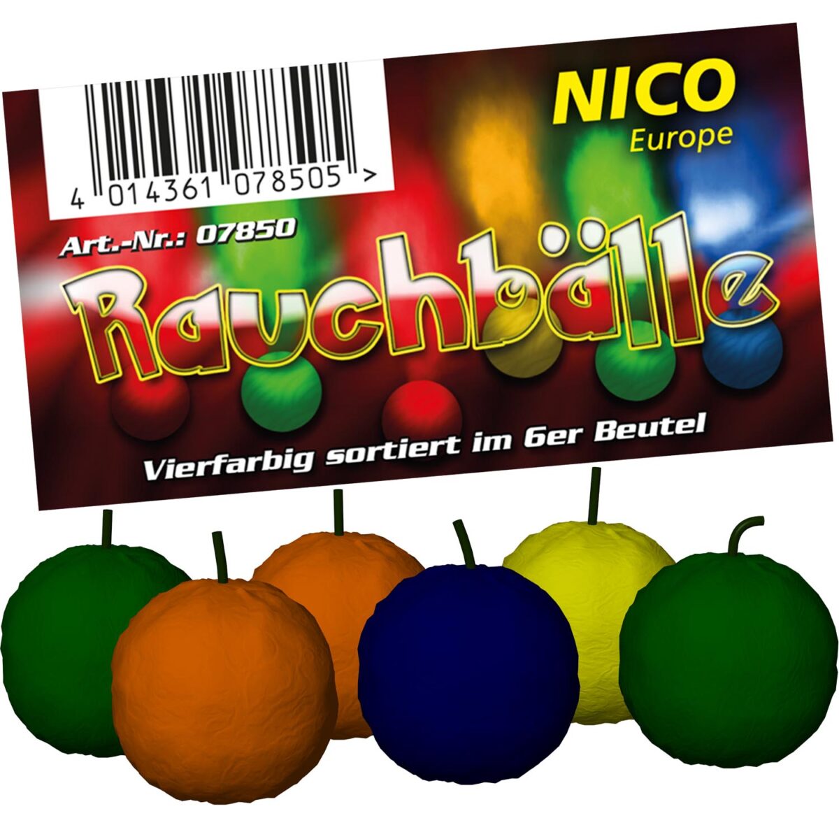 Rauchbälle 6er Beutel (NICO)