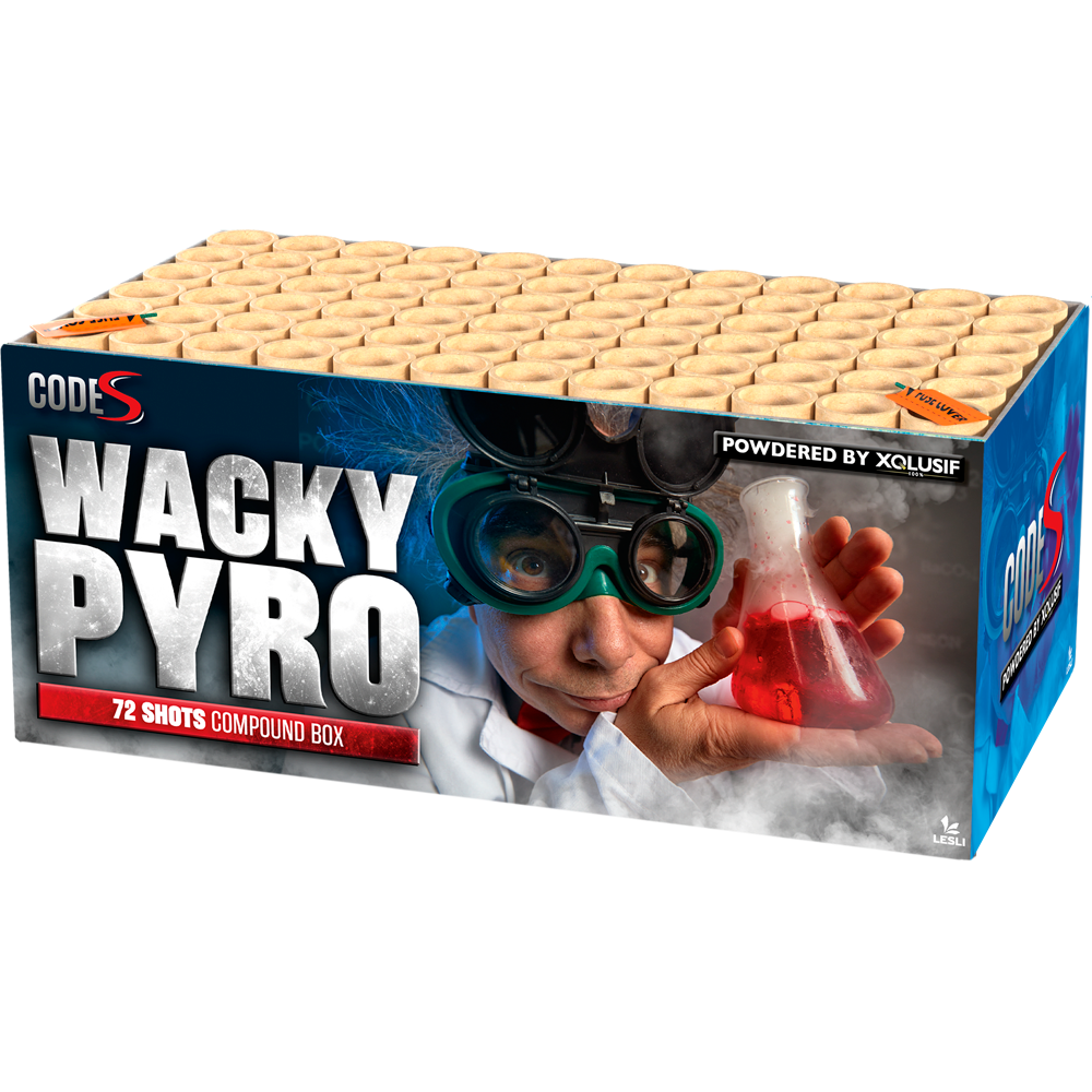 Wacky Pyro 72 Schuss (LESLI)