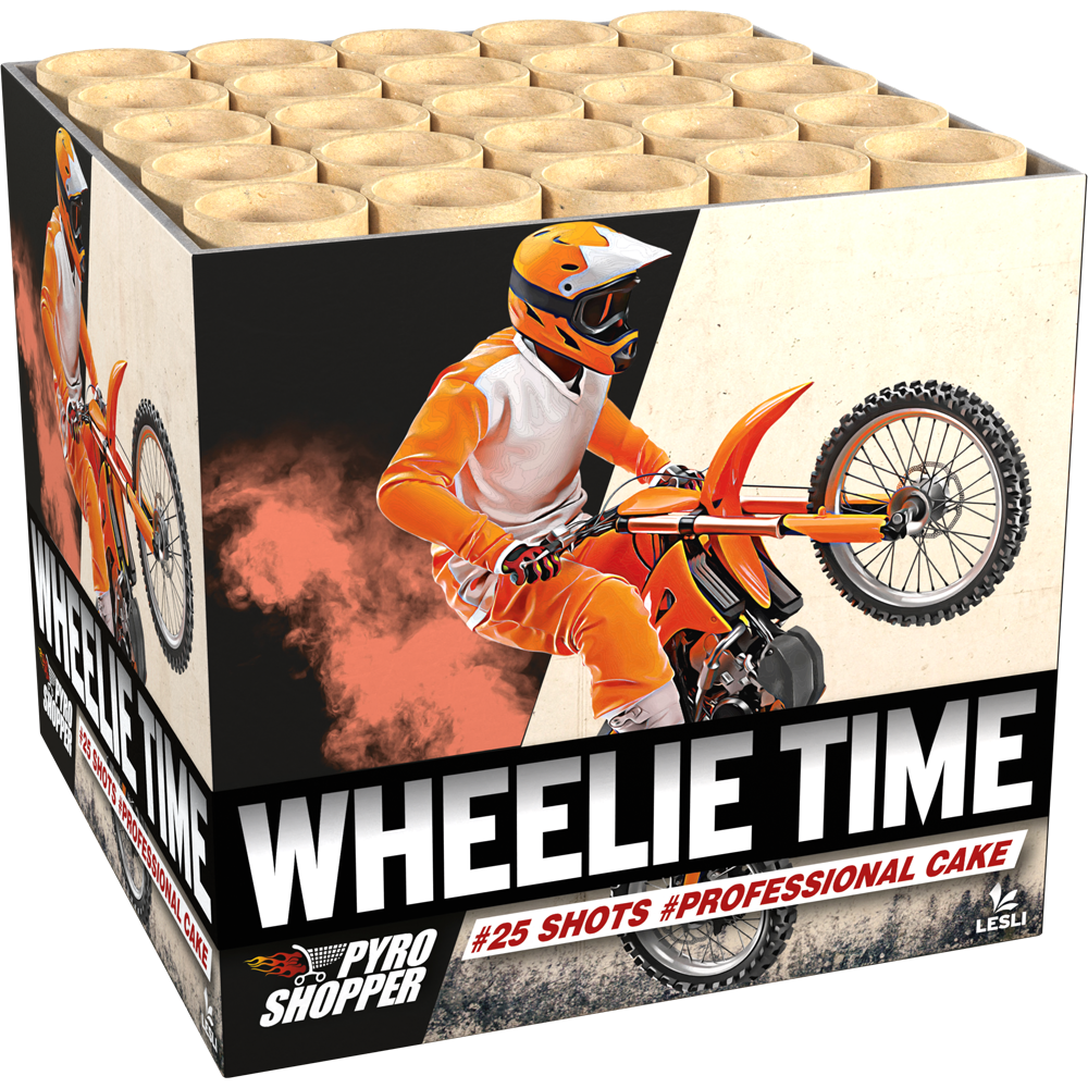 Wheelie Time 25 Schuss (Pyroshopper)