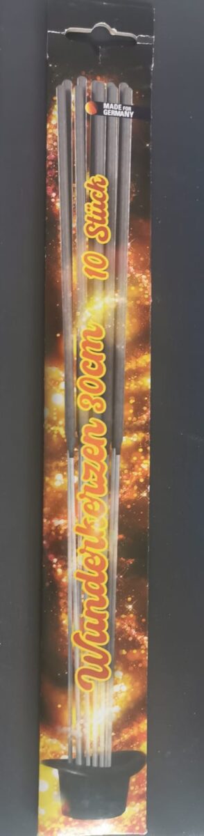 Wunderkerzen 30cm 10 Stück (Lesli)