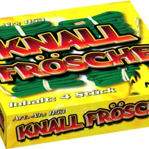 Knall Frösche 4er Schachtel (NICO)